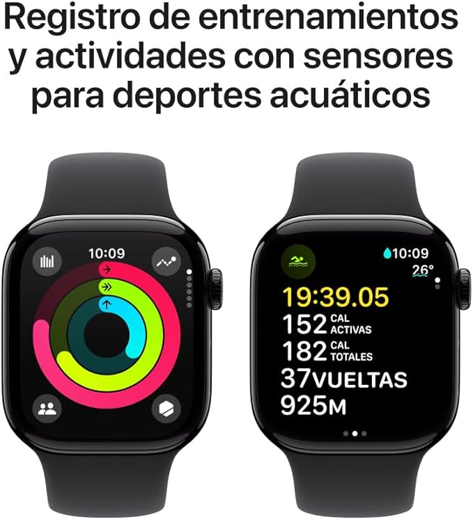 Apple Watch 10 - Correa Deportiva - Negro