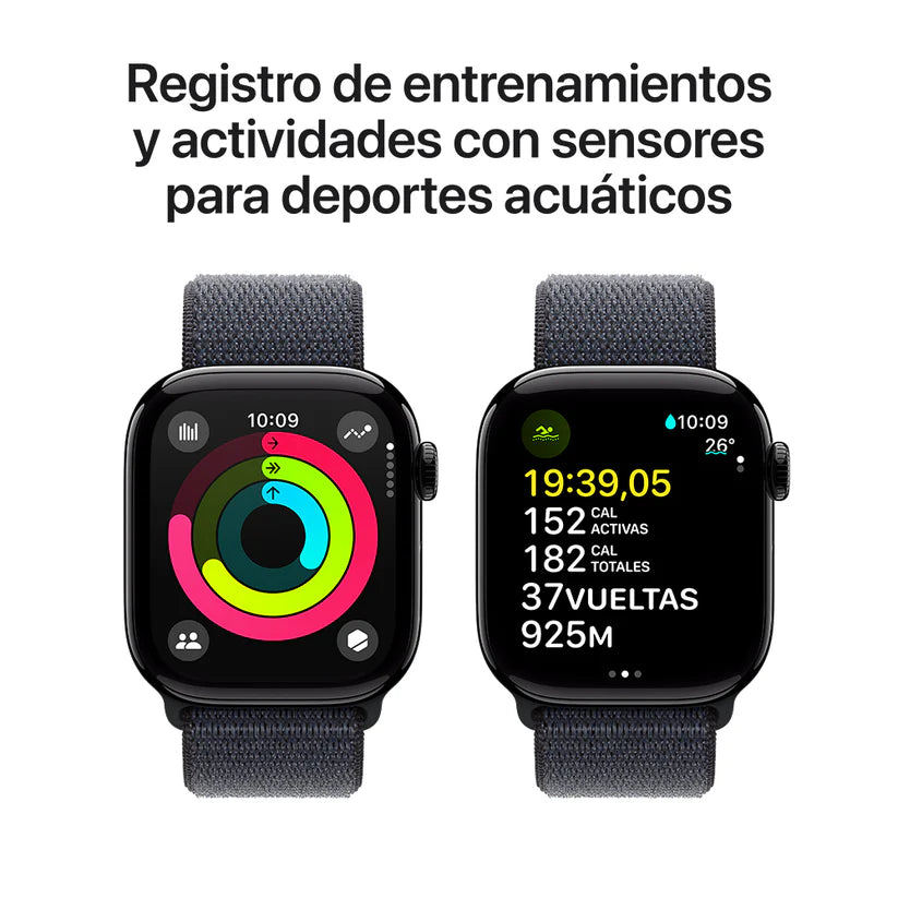 Apple Watch 10 - Correa Loop Deportiva - Negro
