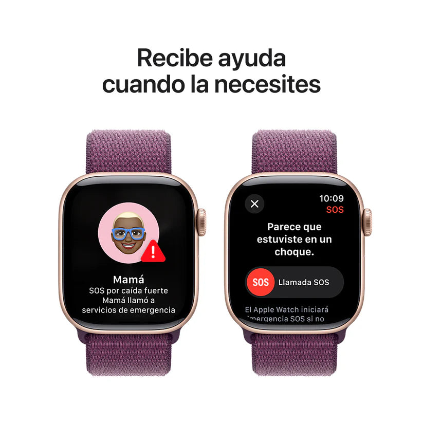 Apple Watch 10 - Correa Loop Deportiva - Oro Rosa