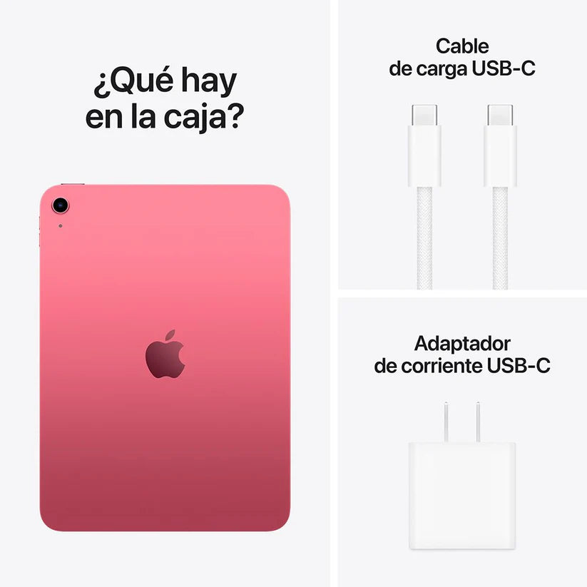 iPad de 11" A16 - Rosado
