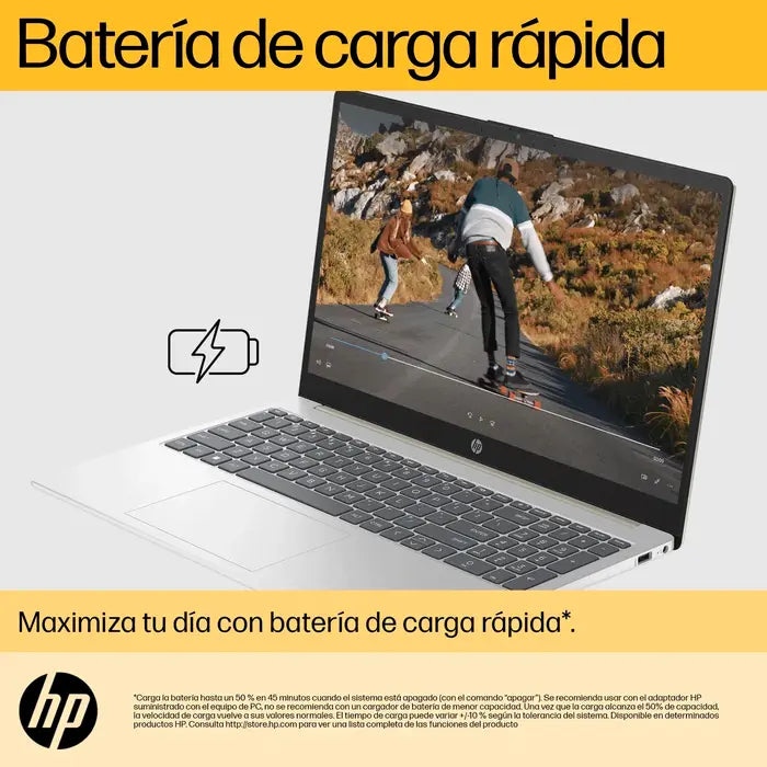 LAPTOP HP 15" RYZEN 3-7320U - Dorada