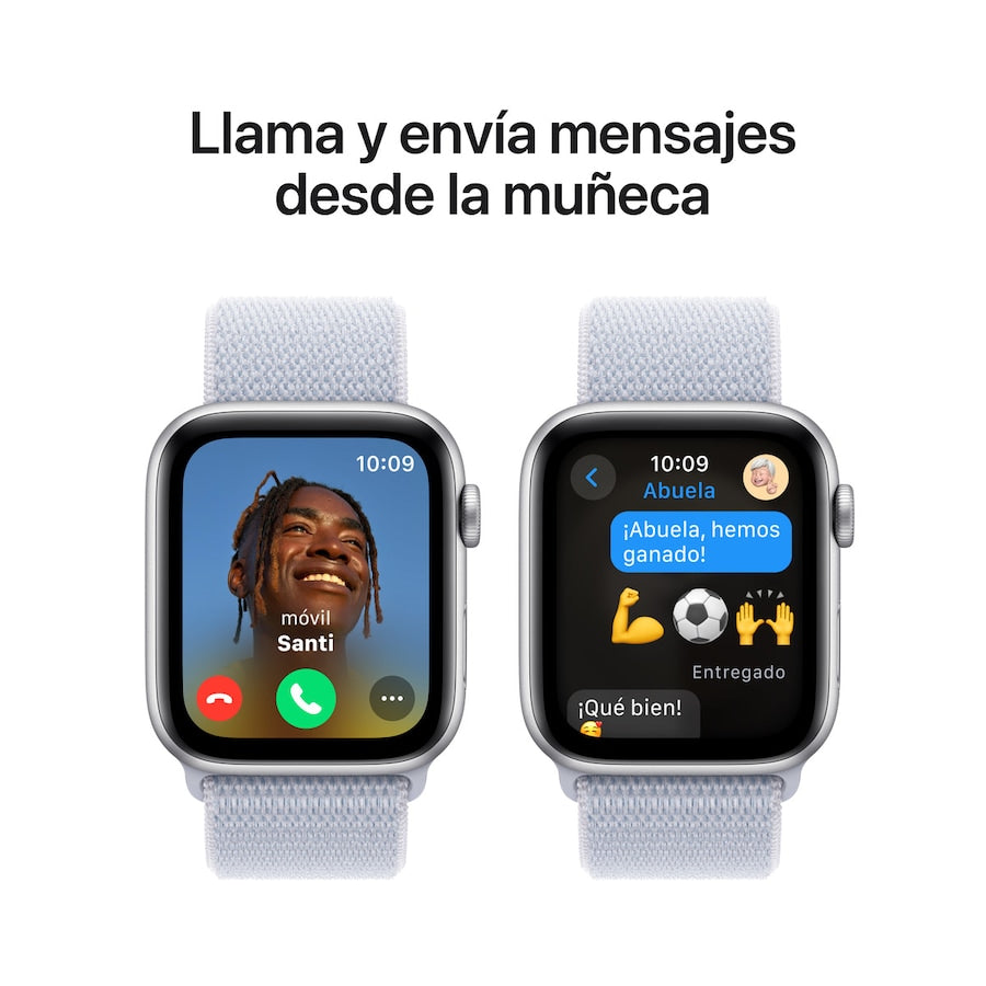 Apple Watch SE 2.ª Generación - Correa Loop Deportiva - Plata