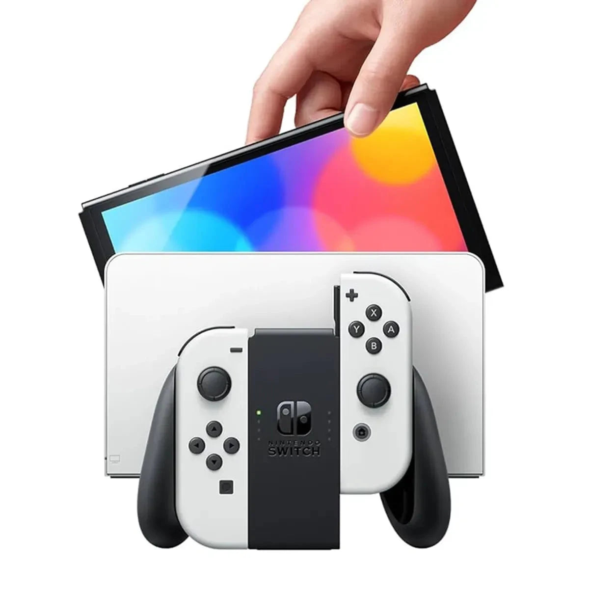 Consola Nintendo Oled + Súper Mario Wonder - Blanca