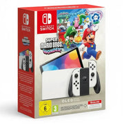 Consola Nintendo Oled + Súper Mario Wonder - Blanca