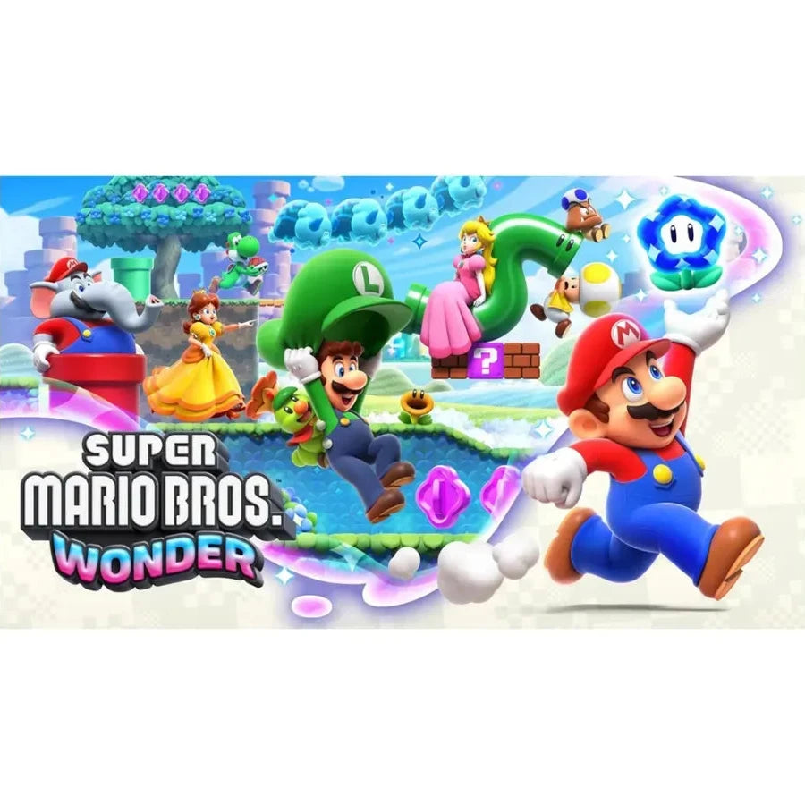Consola Nintendo Oled + Súper Mario Wonder - Blanca