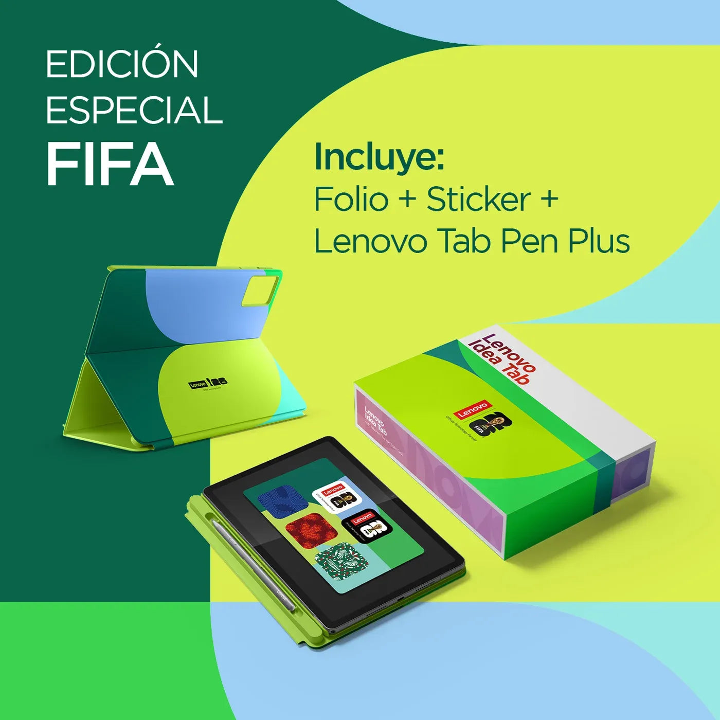 Tablet Lenovo IdeaTab Estuche Folio y Lápiz - Edición Limitada Mundial 2026