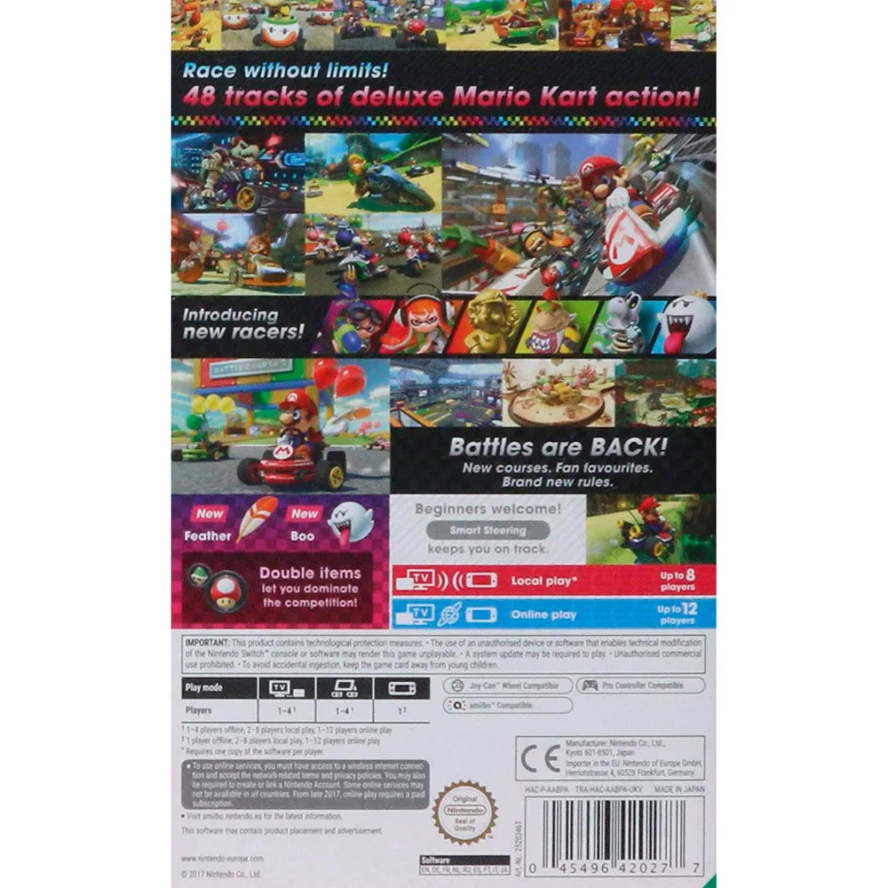 Juego Mario Kart 8 Deluxe - Nintendo Switch