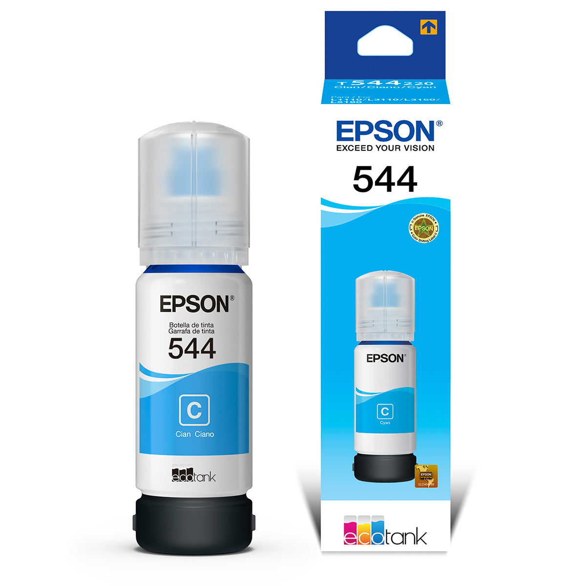 Botella Tinta Original Epson 544