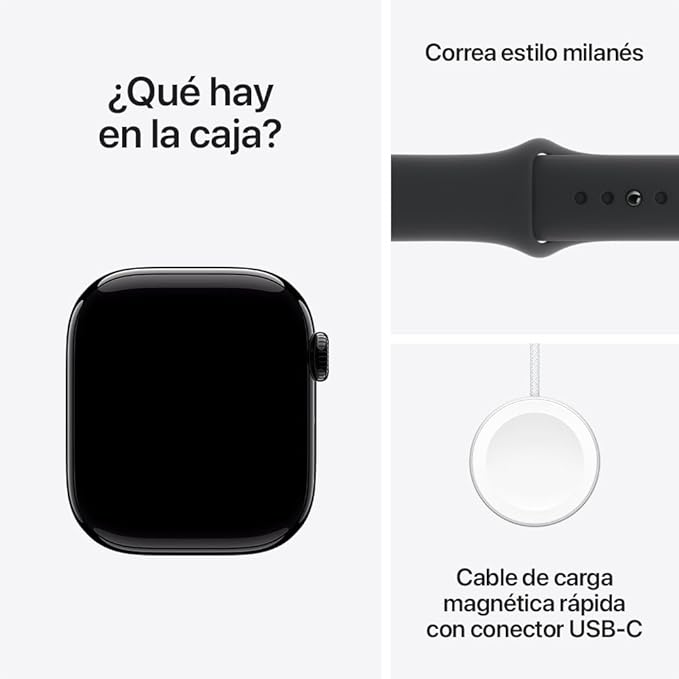 Apple Watch 10 - Correa Deportiva - Negro