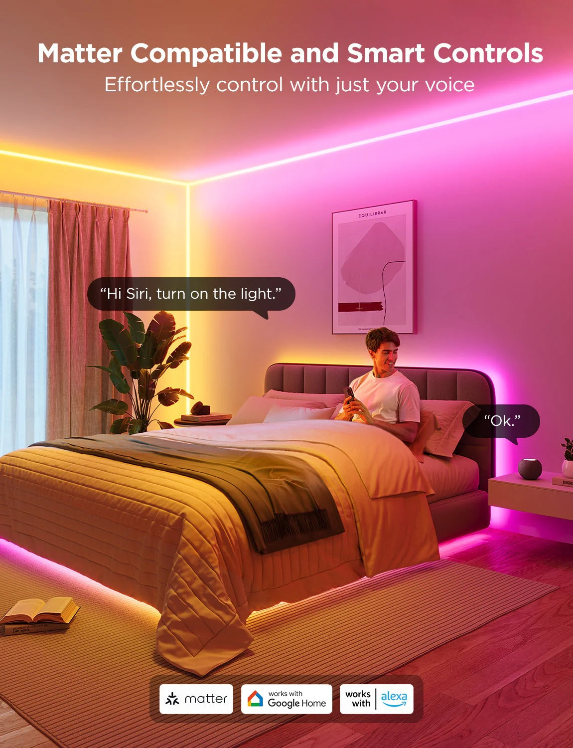 LUCES GOVEE H6641 5M NEON ROPE LIGHT FOR WALL LINING H66411D1