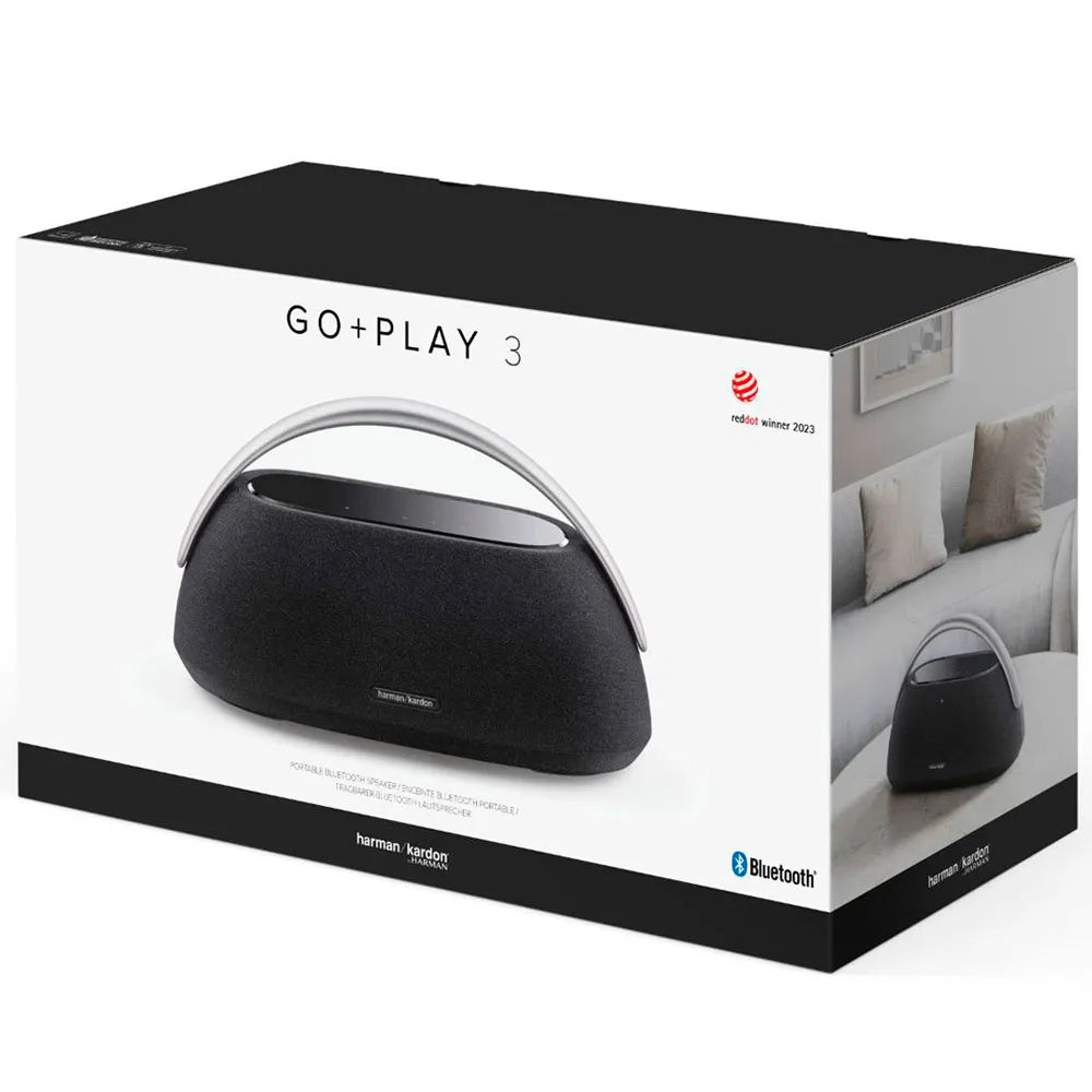Parlante Harman Kardon GO + PLAY 3 - 160W - Negro