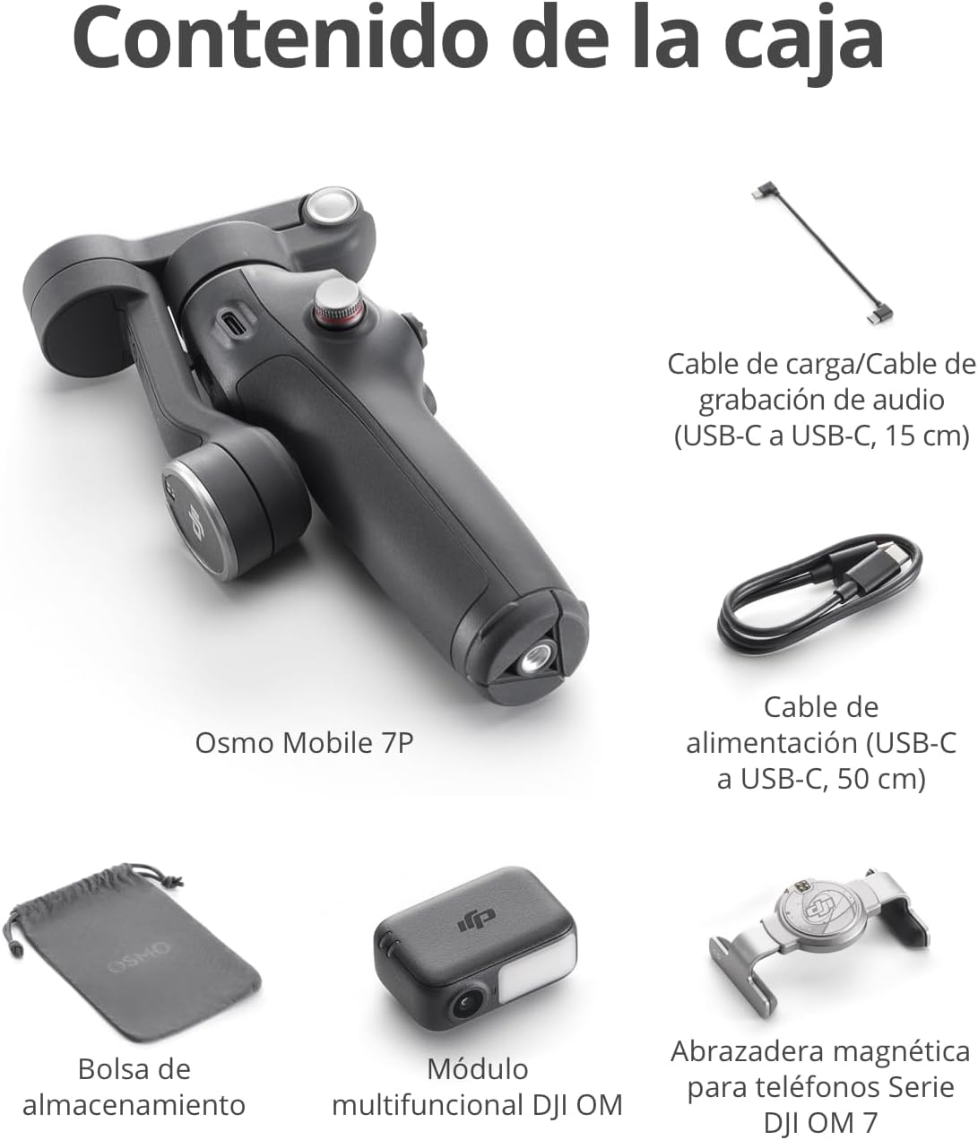 Estabilizador DJI Osmo Mobile 7P