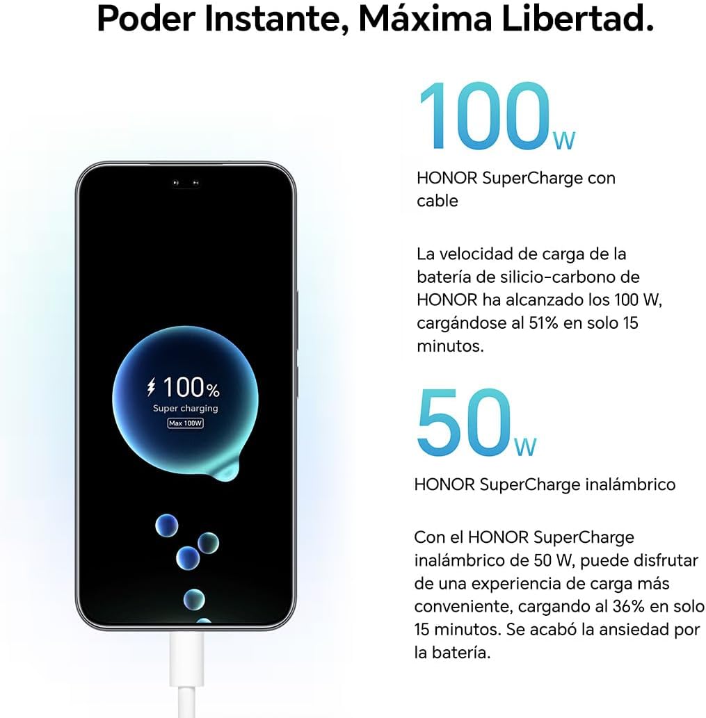 Honor 400 Pro 5G 12+512GB - Plata Lunar