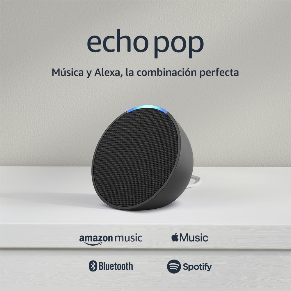AMAZON ECHO POP CON ALEXA - NEGRO