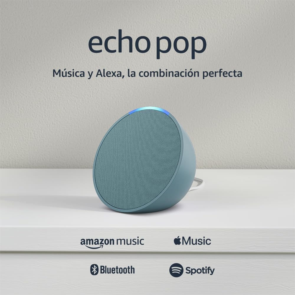 AMAZON ECHO POP CON ALEXA - TURQUESA