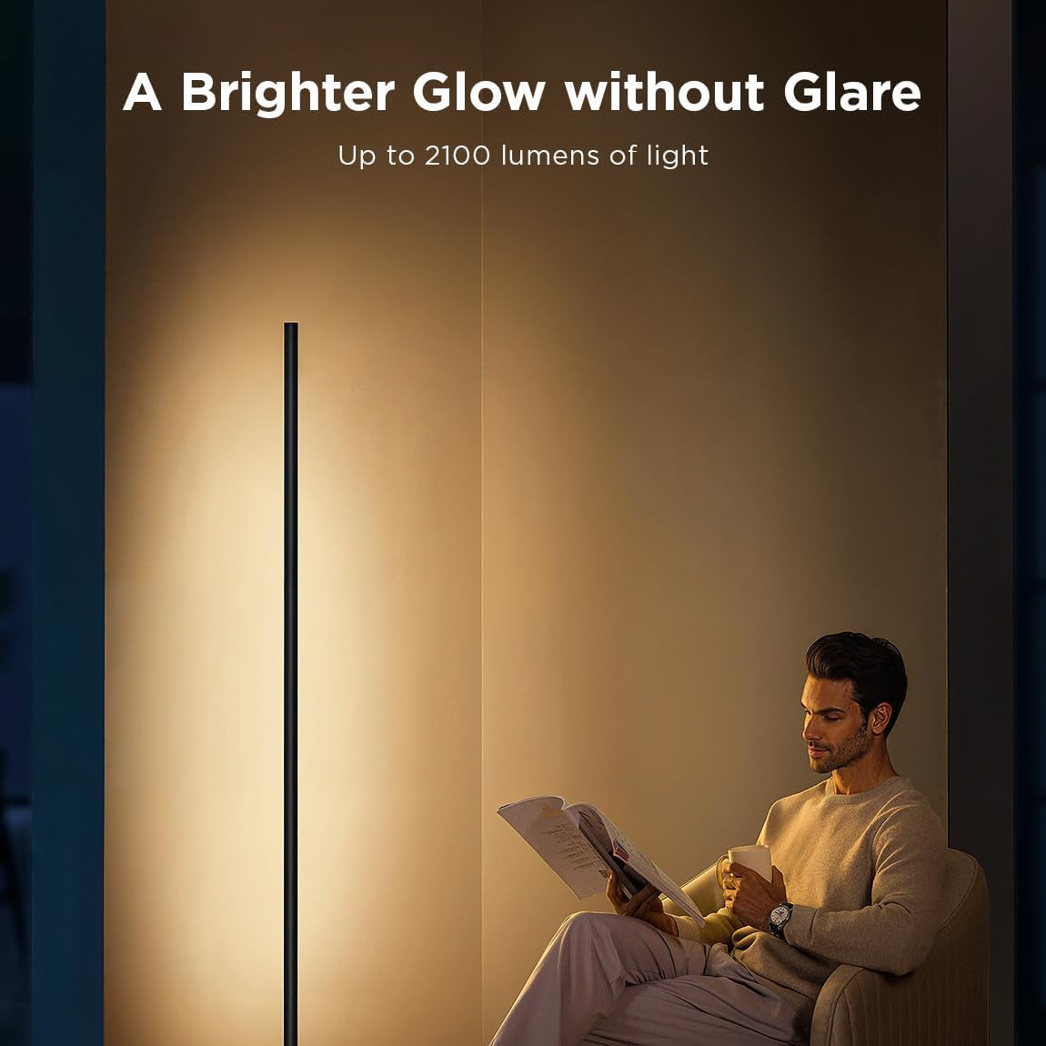 LAMPARA DE PISO PRO CON PARLANTE GOVEE RGBICWW