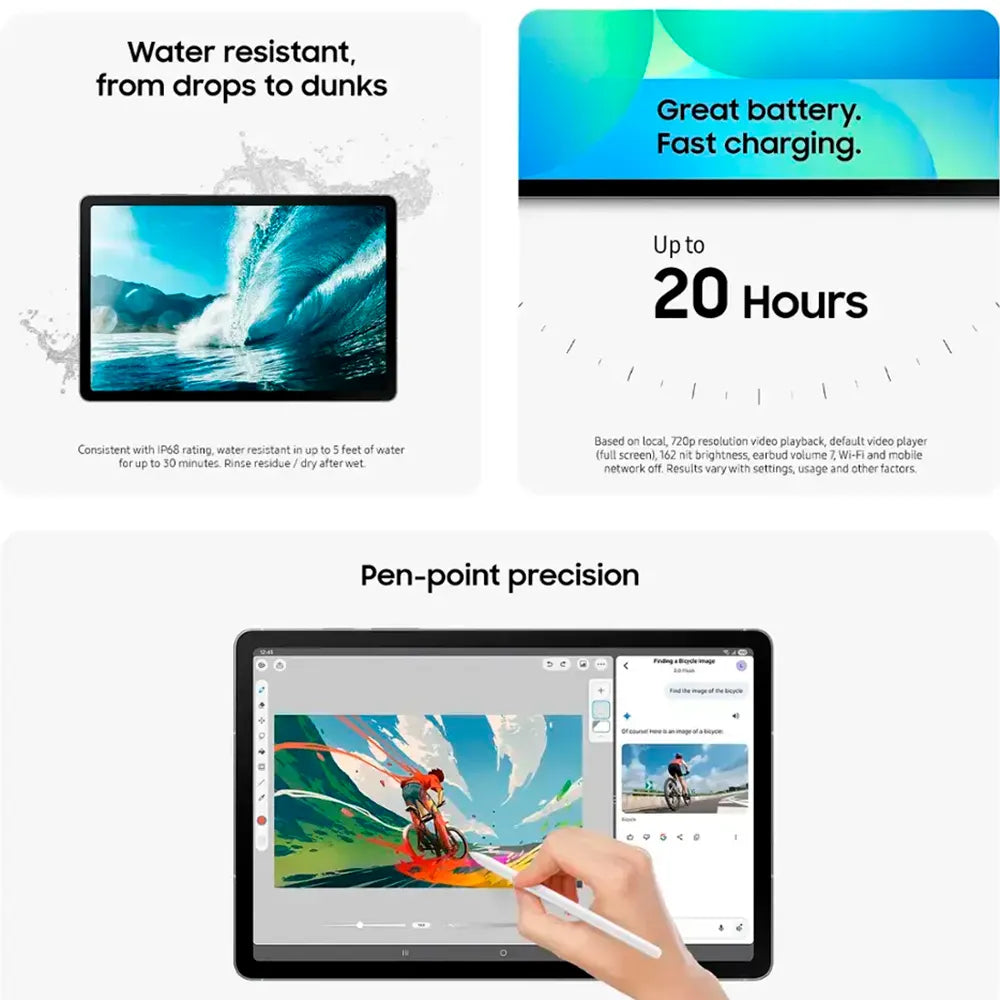 Tablet Samsung Galaxy Tab S10 FE+ - 13.1 - Plata
