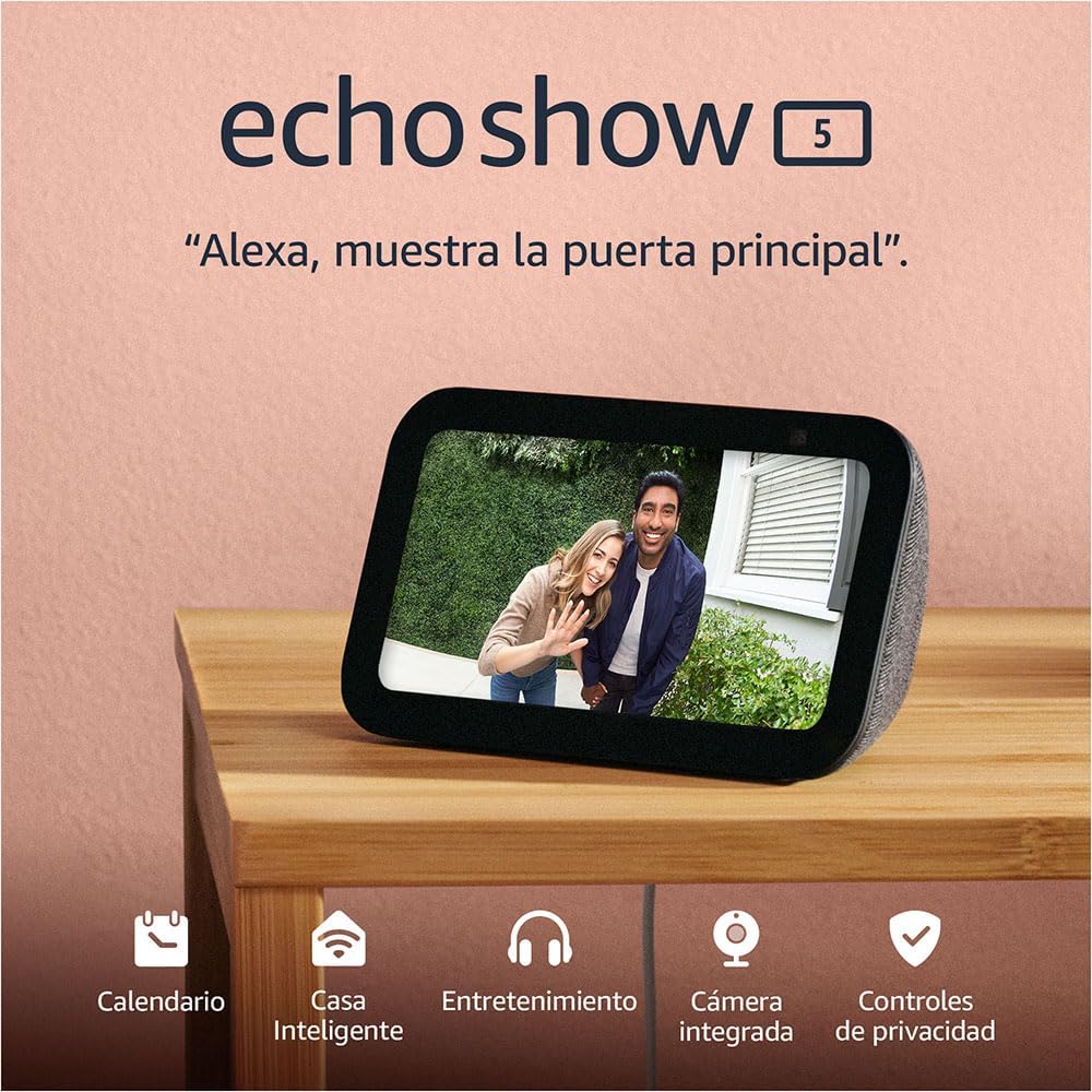 AMAZON ECHO SHOW 5 GEN 3 CON PANTALLA TACTIL - NEGRO