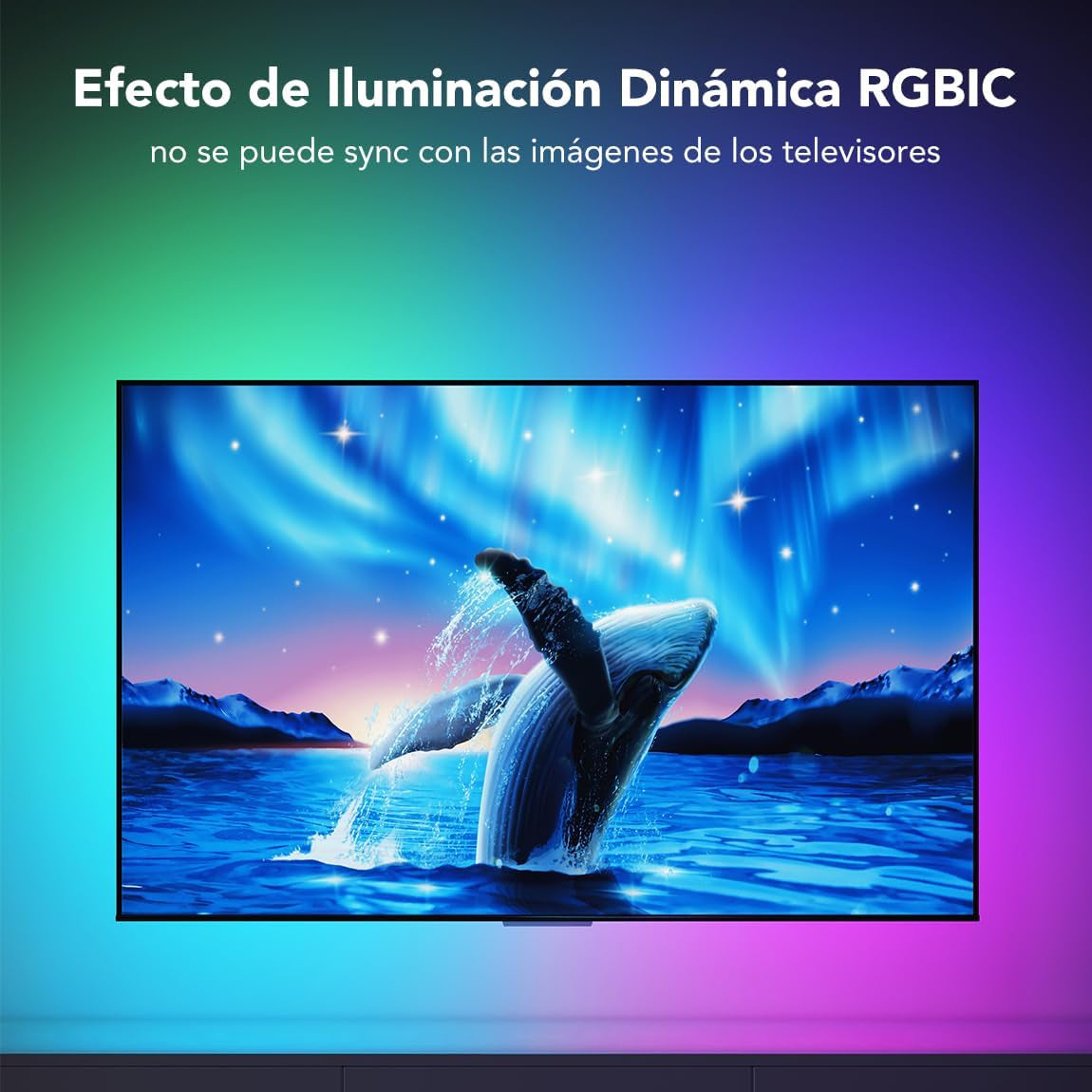 LUCES GOVEE TV LED BACKLIGHT COMPATIBLE CON TV DE 46-60" H61780A1