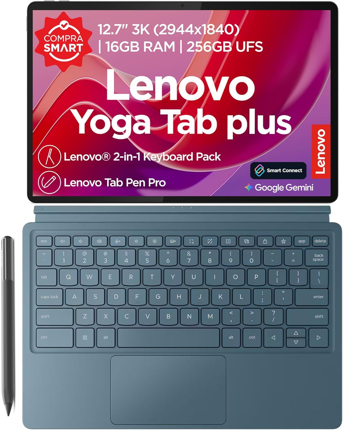 Lenovo - Tab Yoga TAB Plus - 12.7"+ Teclado + Pencil