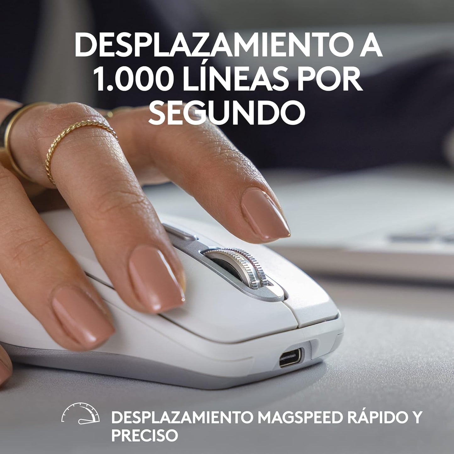 Mouse Logitech MX Anywhere 3S Wireless - Blanco