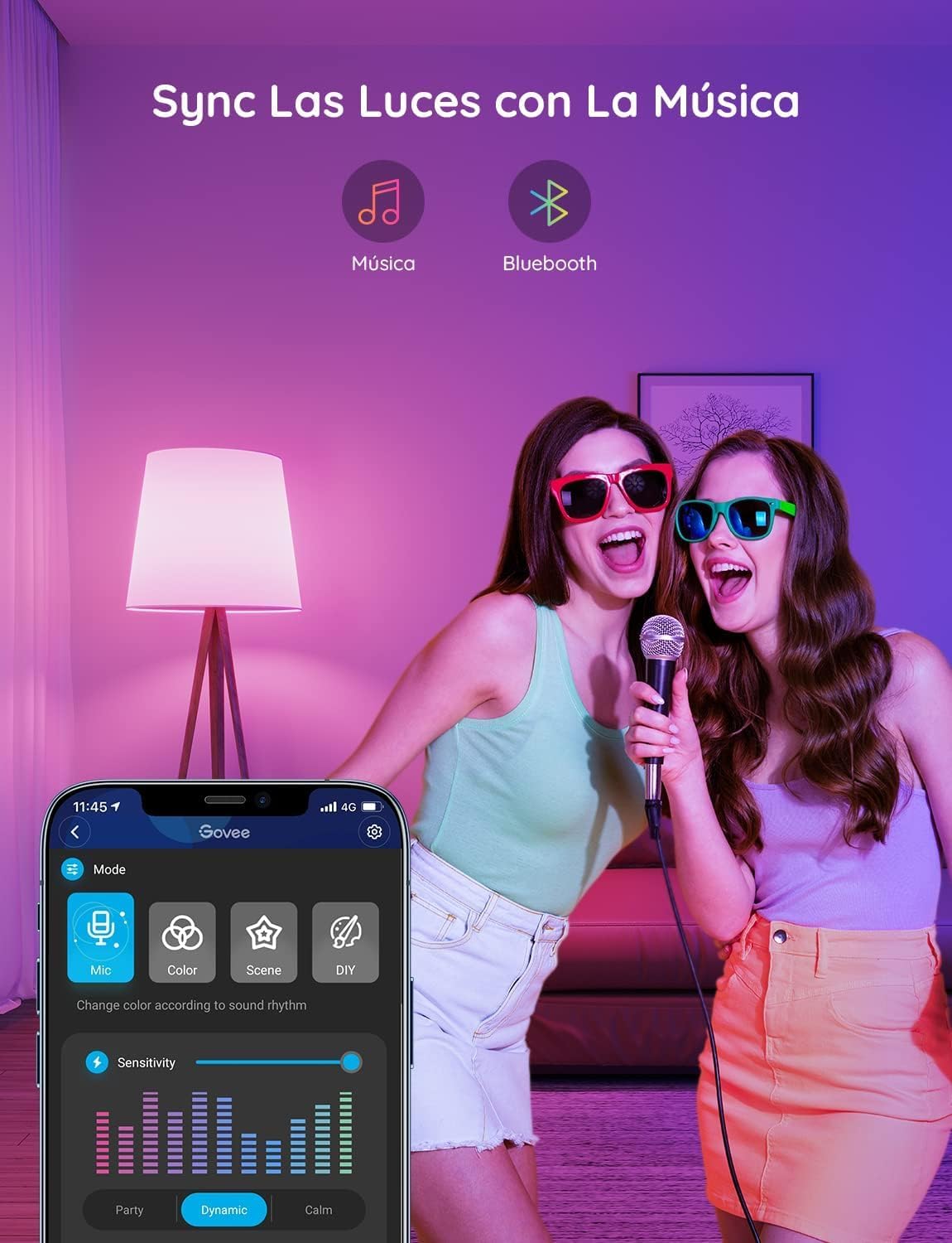Bombillos Inteligentes Govee 2-Pack H6004 WiFi
