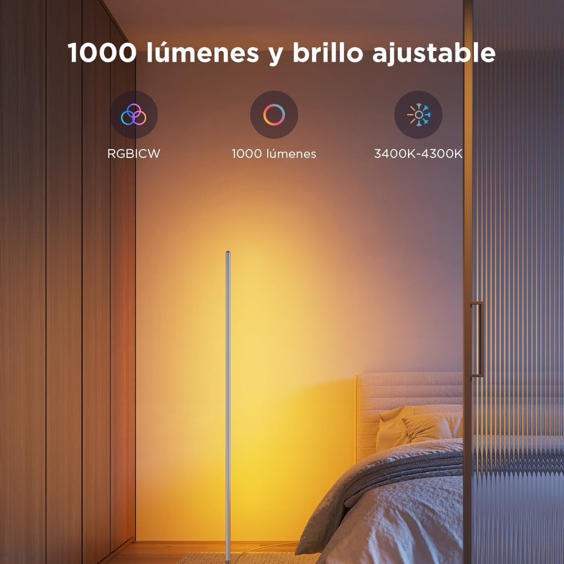 LÁMPARA DE PISO GOVEE RGBICW