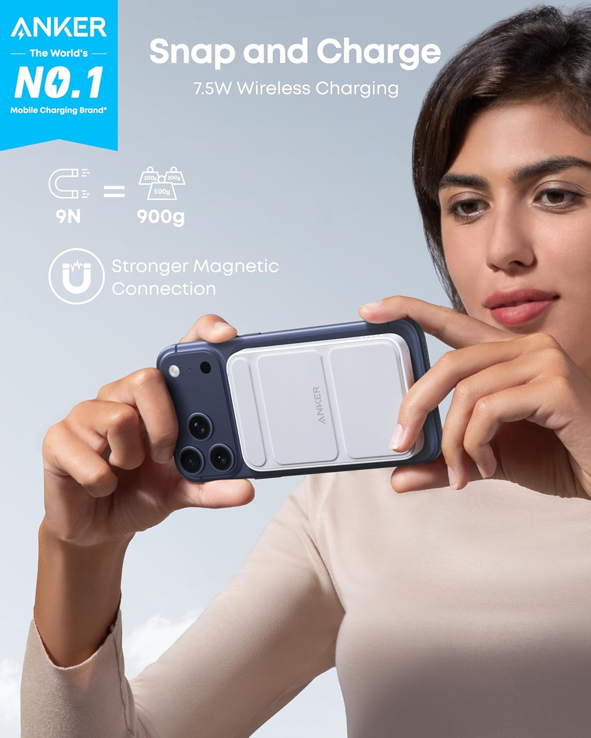 Anker 622 Batería Portátil Magnética 7.5W