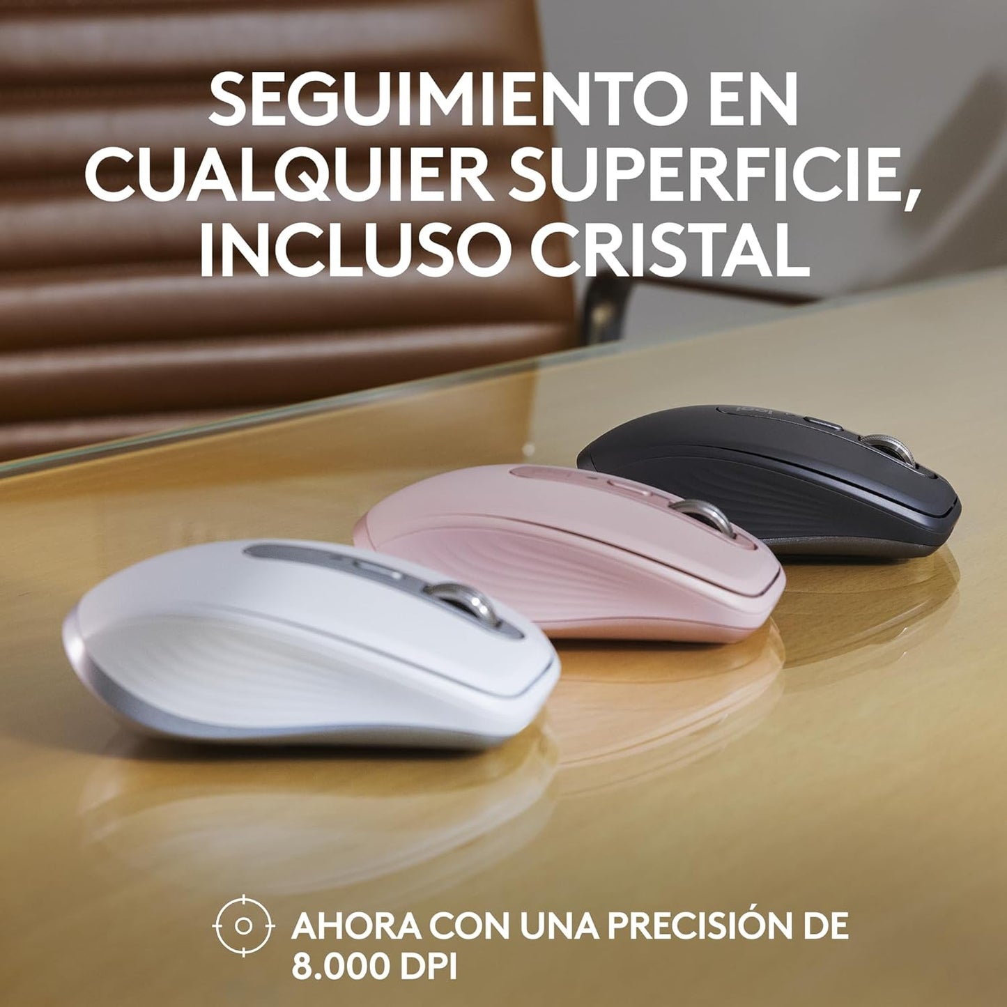 Mouse Logitech MX Anywhere 3S Wireless - Blanco