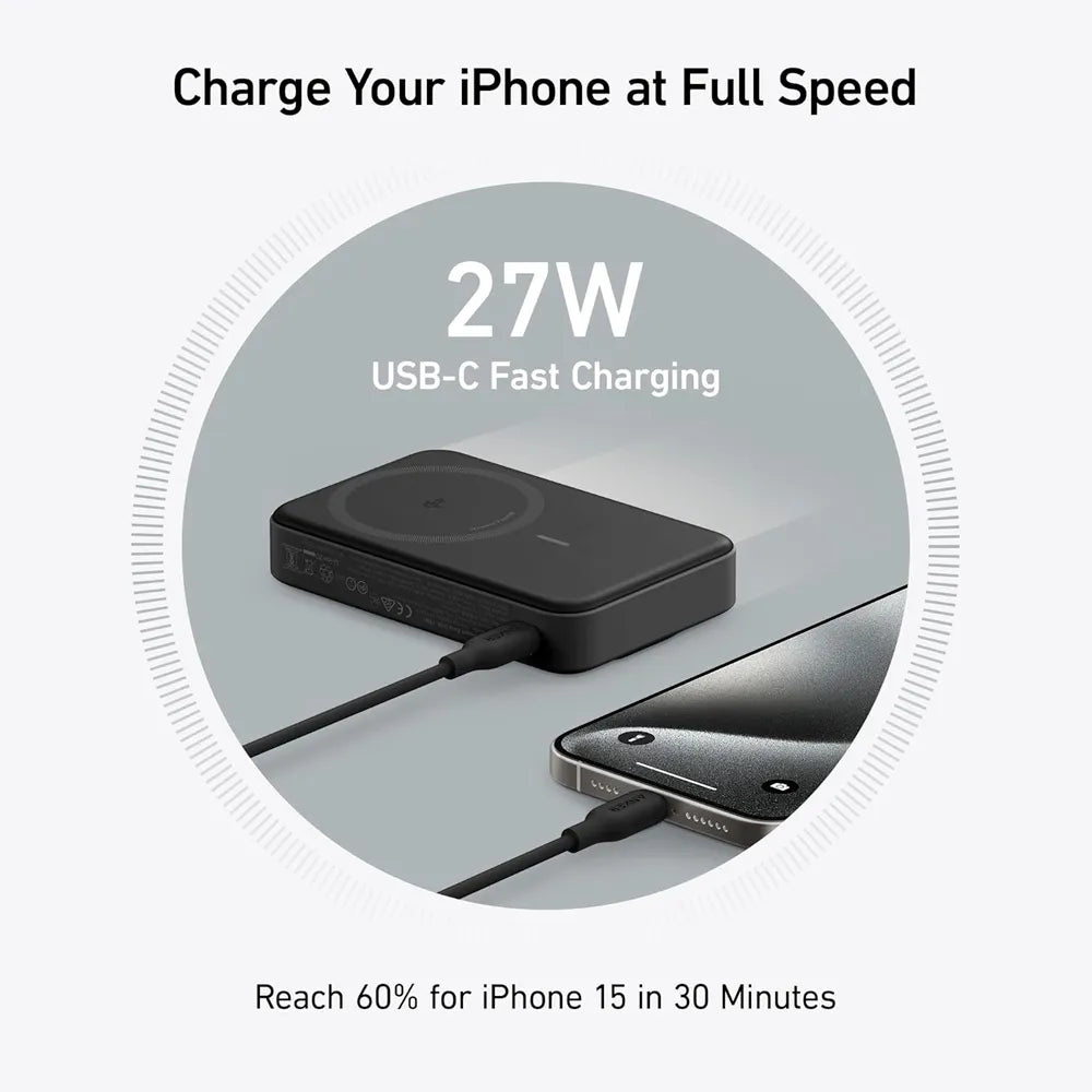 Anker Batería Portátil MagGo 10K