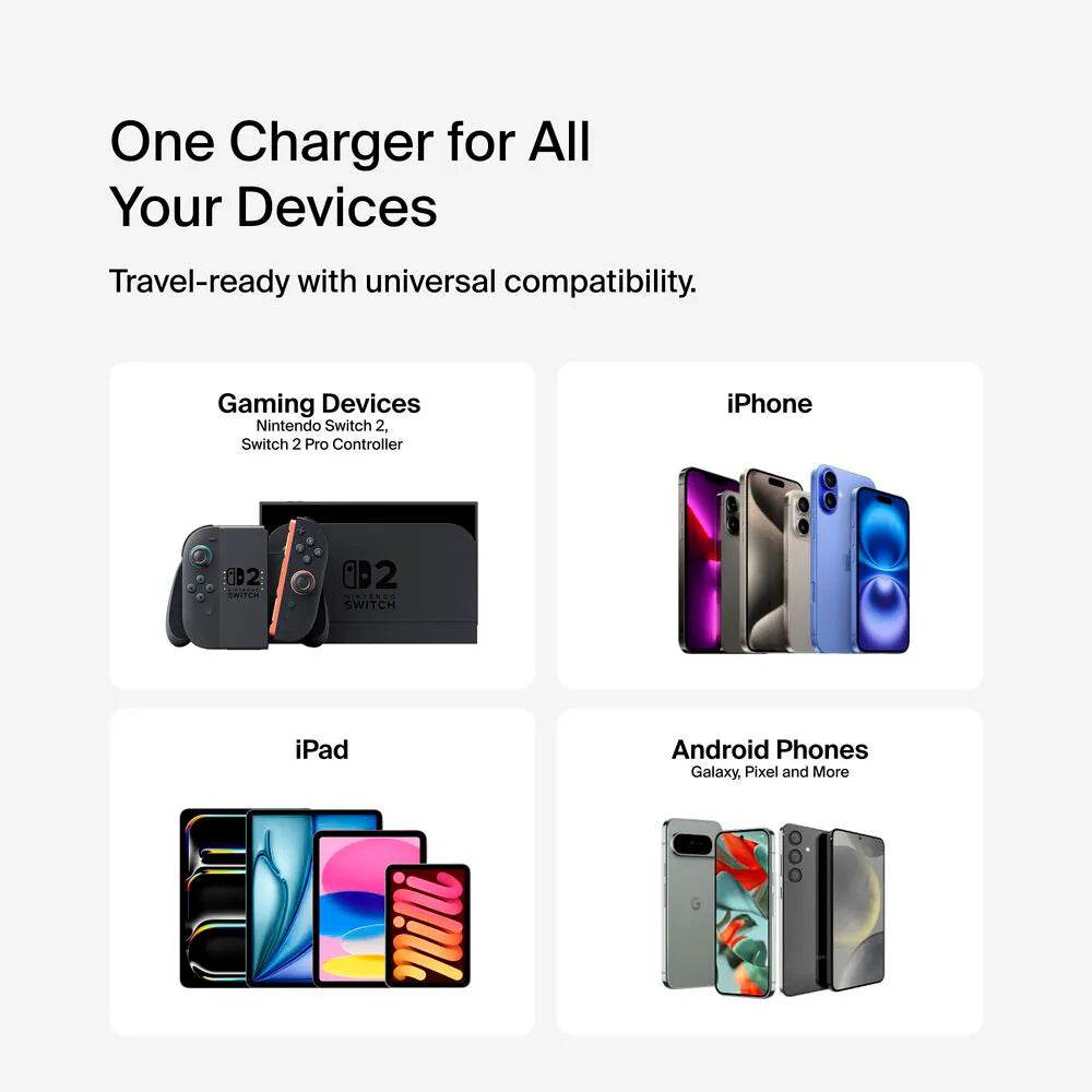 Power Bank Belkin para Switch 2 20k - 30W - Negro