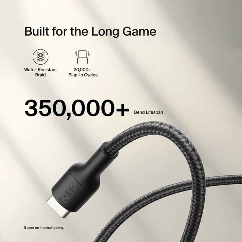 Cable Belkin para Nintendo Switch 2 - 2m - 60W
