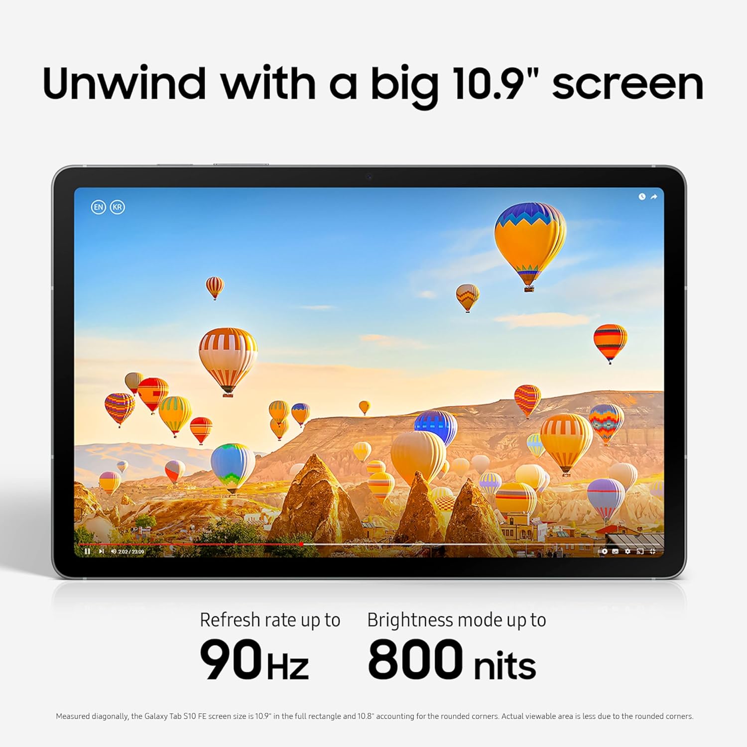 Tablet Samsung Galaxy Tab S10 FE - 10.9 8GB - Plata