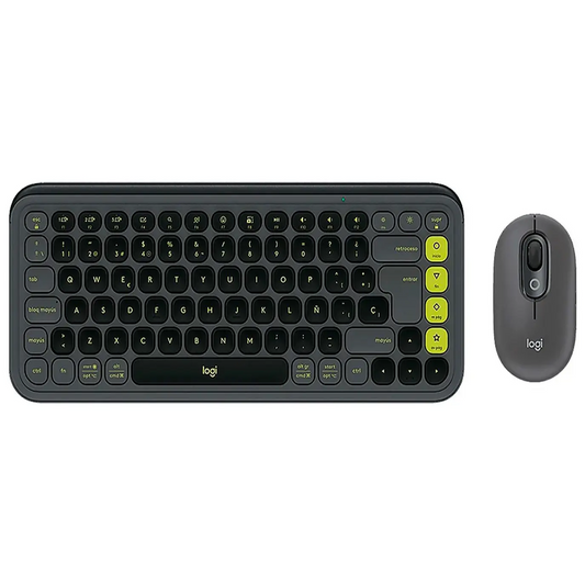 Teclado Logitech Pop Icon Combo - Grafito
