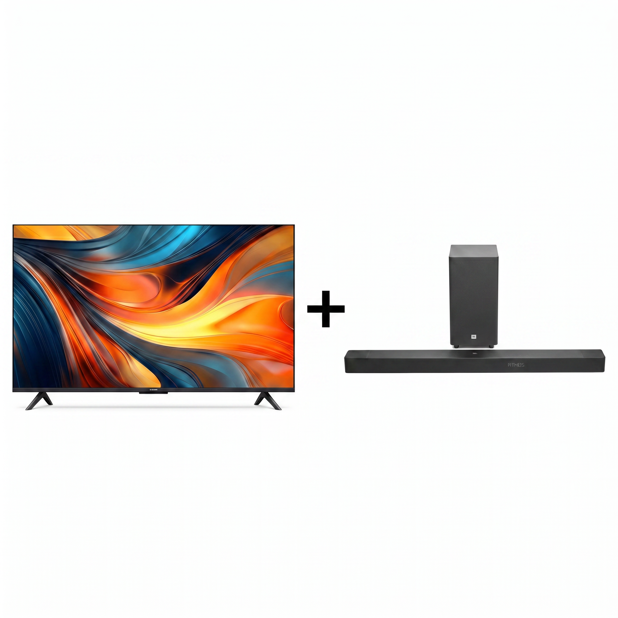Combo Smart TV Xiaomi A 65 4K - Barra JBL SB590