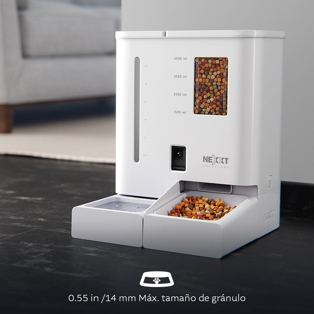 Dispensador Inteligente de Alimento y Agua para Mascotas Nexxt NHA-P710