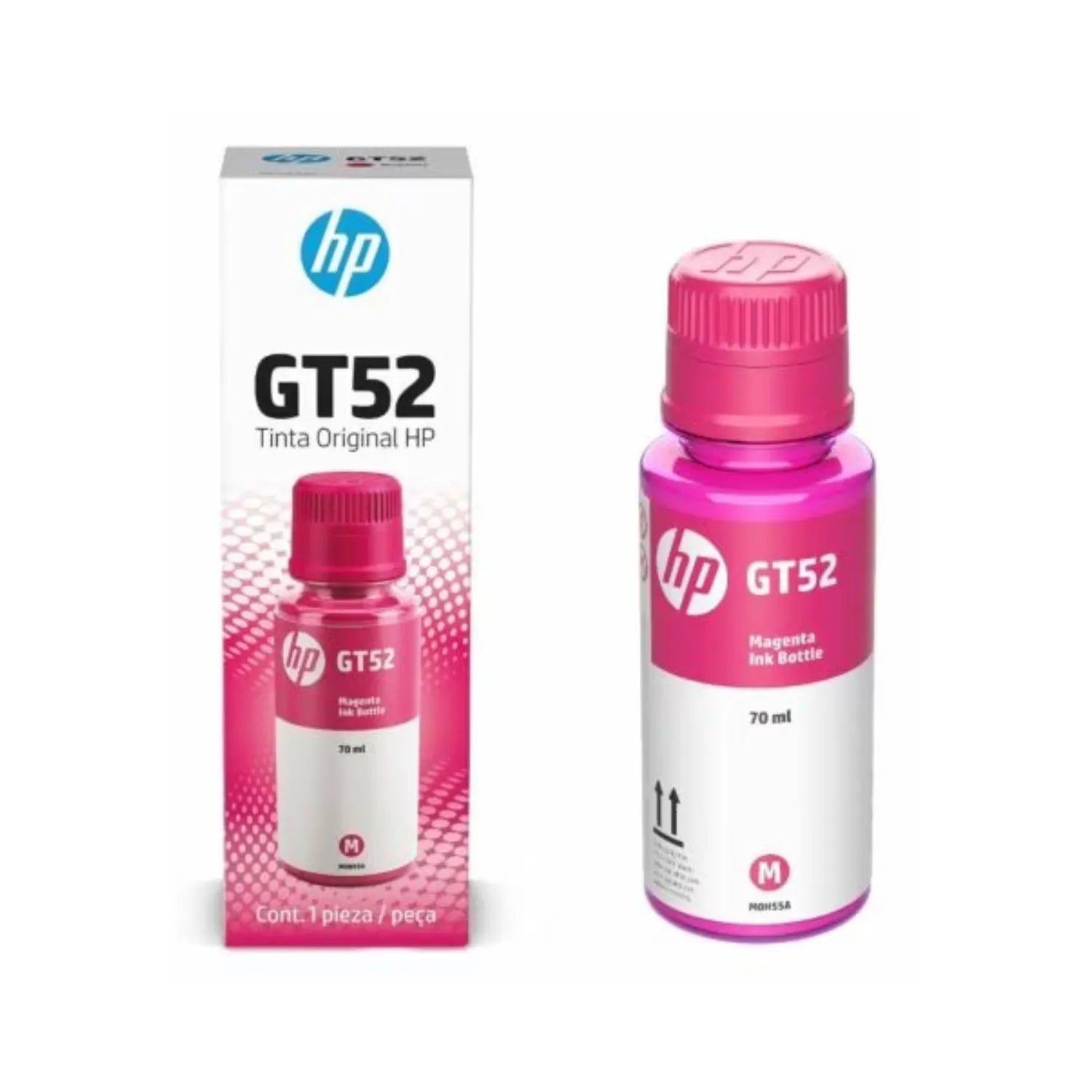 Botella Tinta Original HP GT52