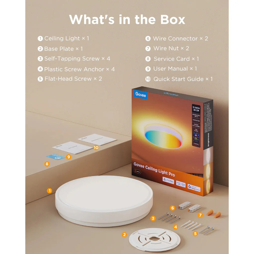 Lámpara Inteligente de Techo Govee H60A6C01