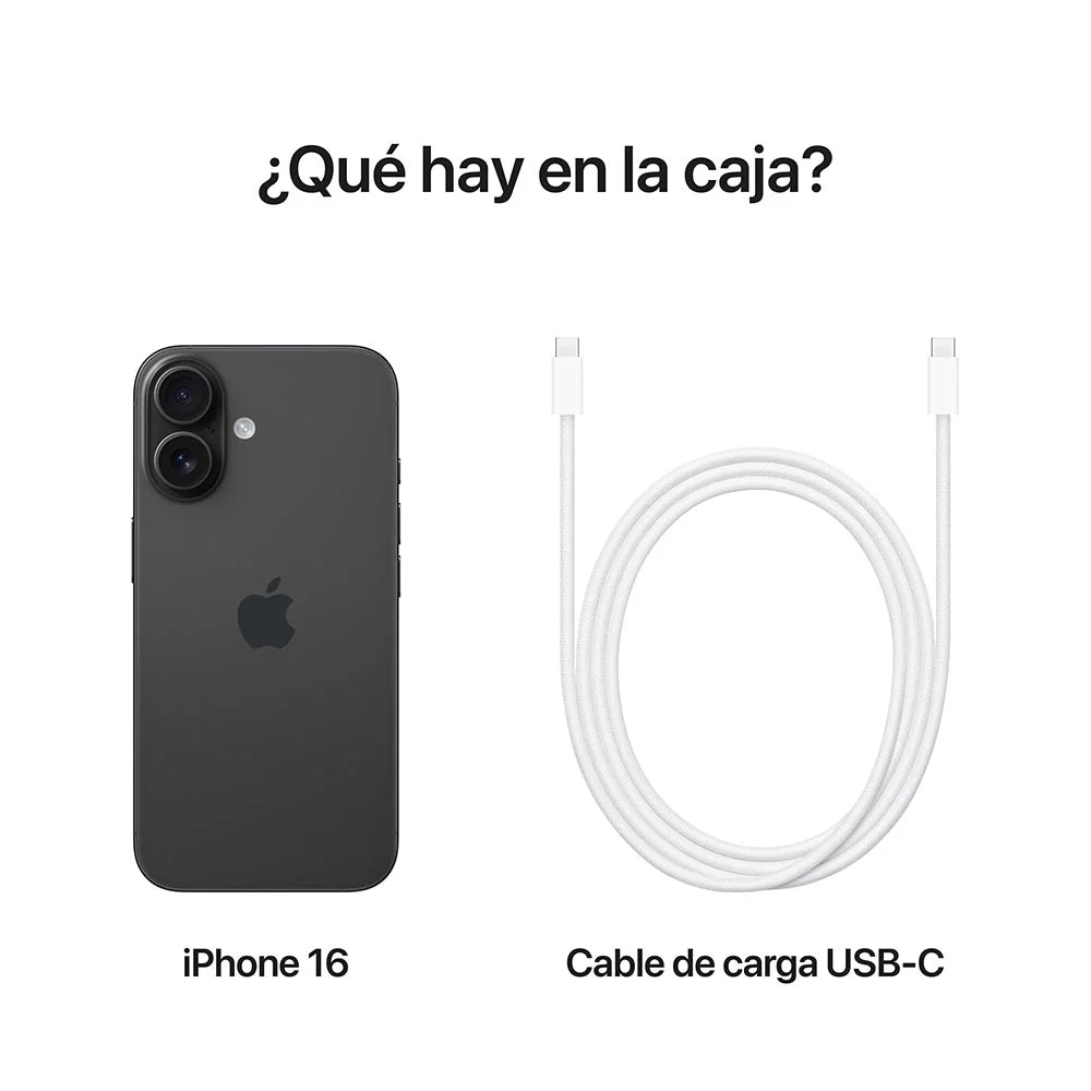 iPhone 16 - Negro