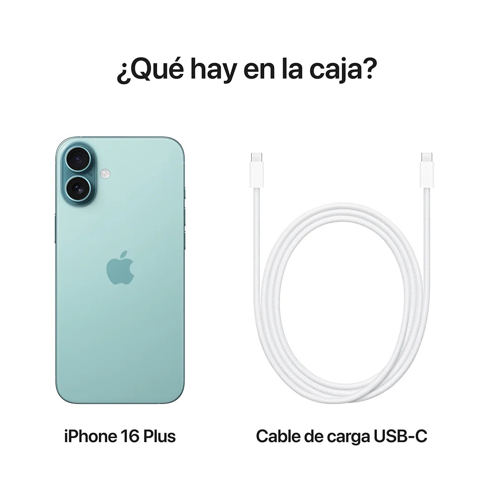 iPhone 16 Plus - Verde Azulado