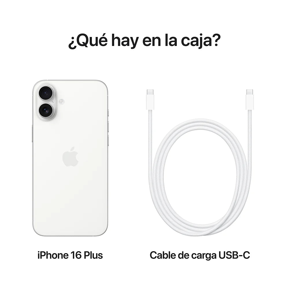 iPhone 16 Plus - Blanco