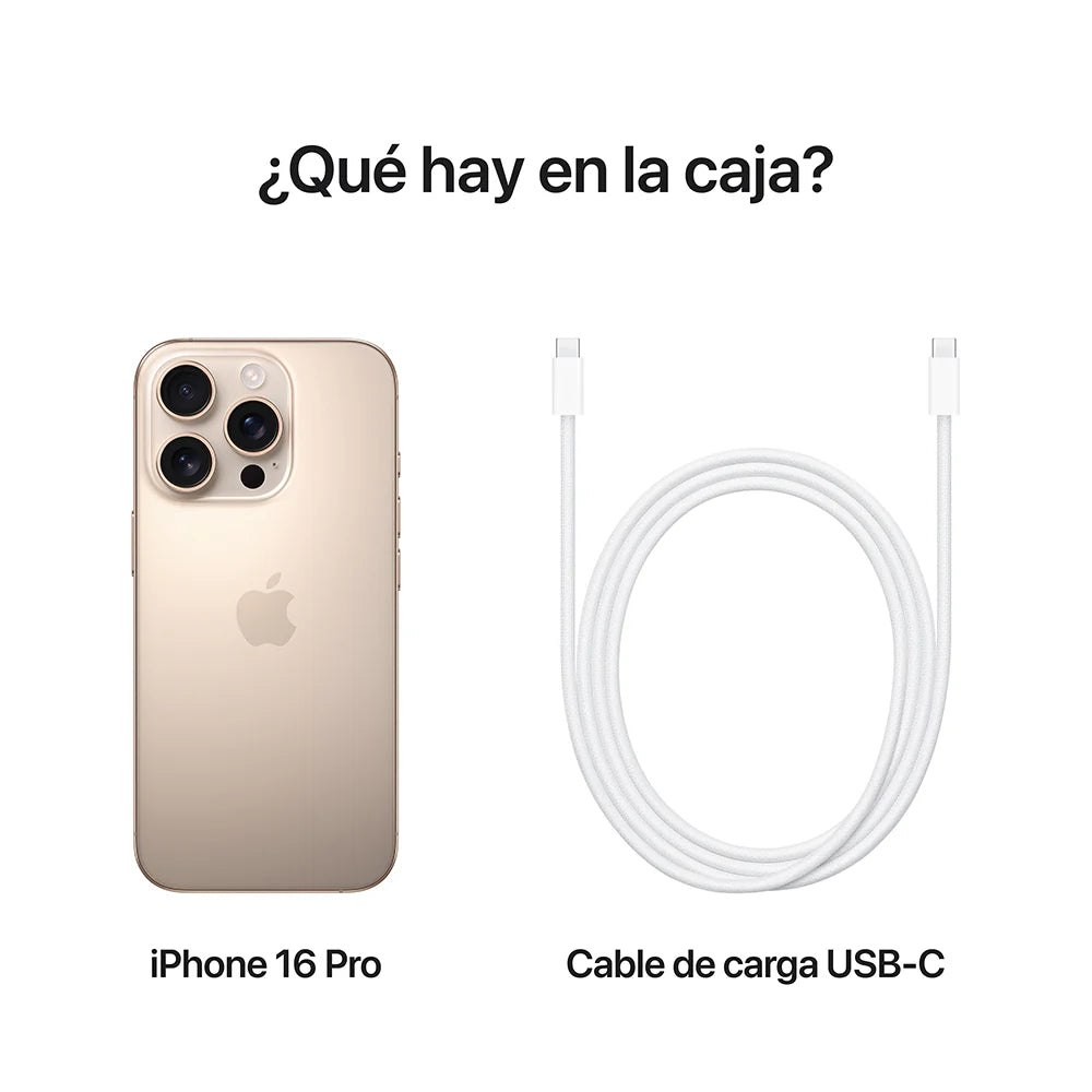 iPhone 16 Pro - Titanio del Desierto