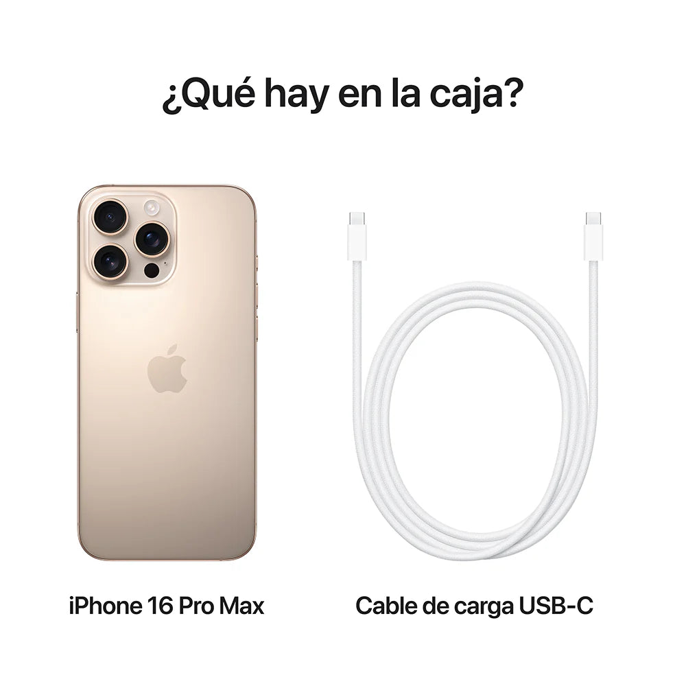 iPhone 16 Pro Max - Titanio del Desierto
