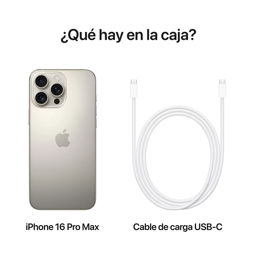 iPhone 16 Pro Max - Titanio Natural