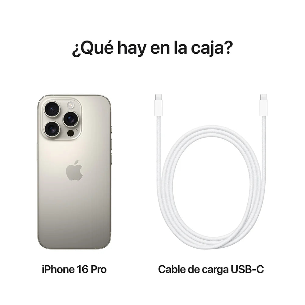 iPhone 16 Pro - Titanio Blanco