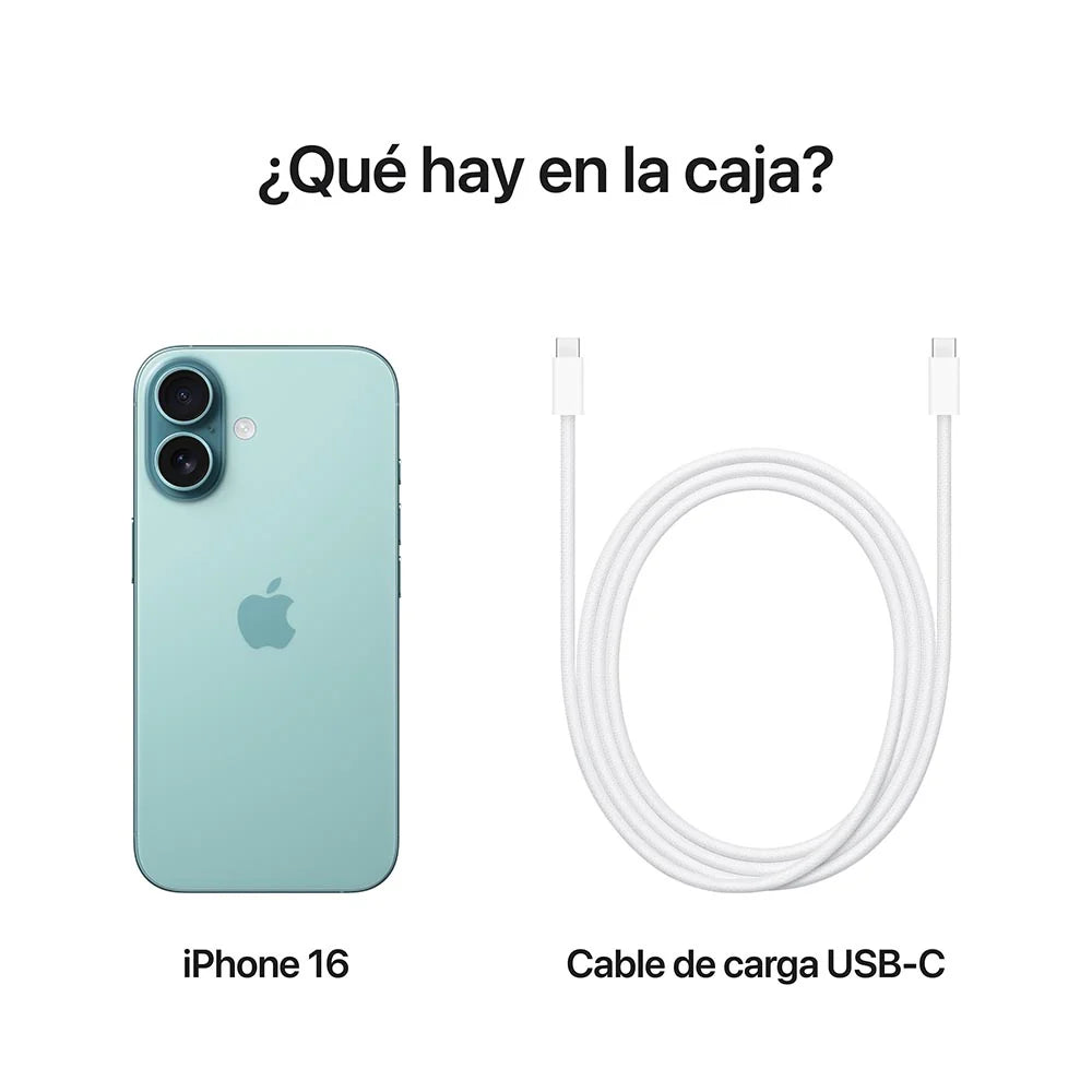 iPhone 16 - Verde Azulado