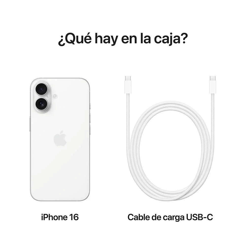 iPhone 16 - Blanco