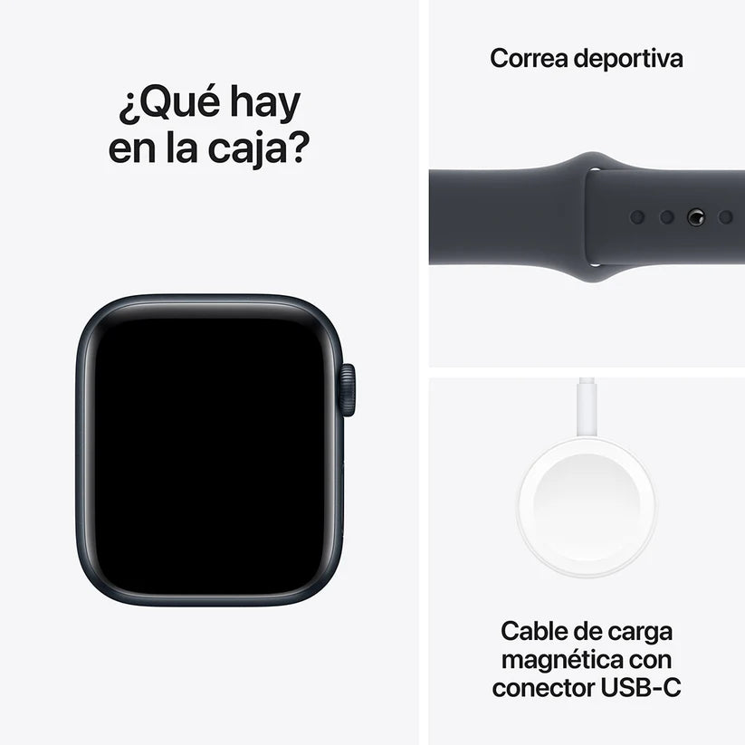 Apple Watch SE 2.ª Generación - Correa Deportiva - Azul Medianoche