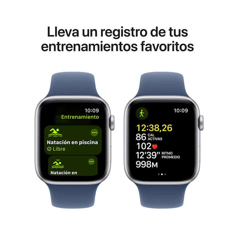 Apple Watch SE 2.ª Generación - Correa Deportiva - Plata