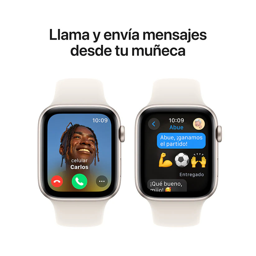 Apple Watch SE 2.ª Generación - Correa Deportiva - Blanco Estrella